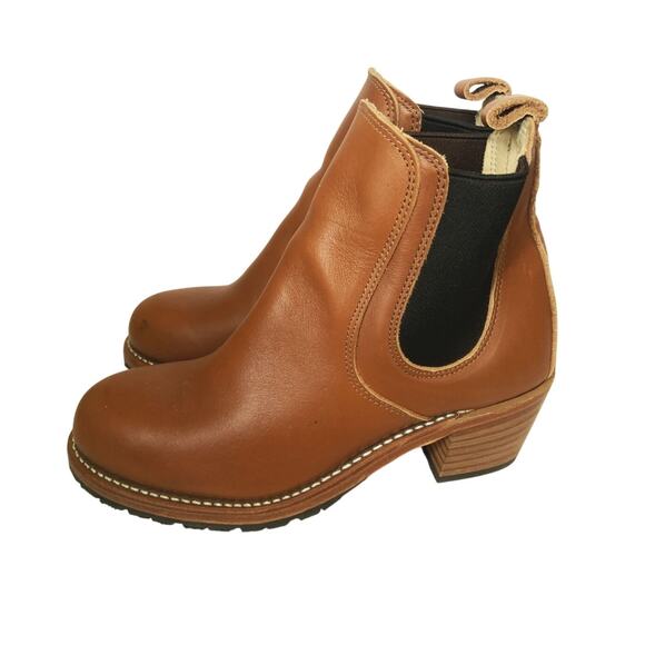 Red Wing Harriet Heeled Boots Womens Size 8.5 B 3474 - Brown Leather - Picture 5 of 8